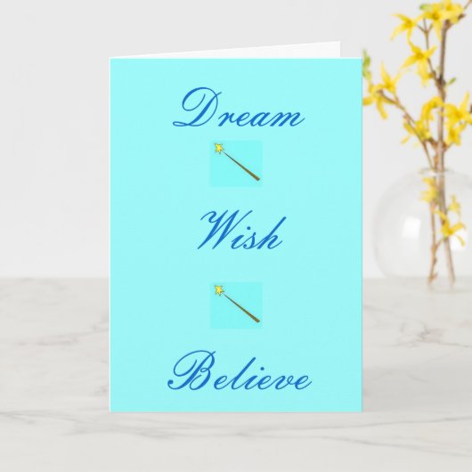 ドリームカード カード (黄色い花)