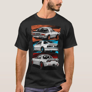 ドリームカーRx-7世代 Tシャツ