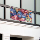 ドリームガーデンはっきりした- & 芸術的フローラデザイン 横断幕 (ビルの外側)