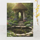 ドリームガーデン カード (黄色い花)