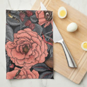 ドリームガーデン キッチンタオル (四つ折り)