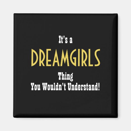 ドリームガールズマグネット マグネット (正面)