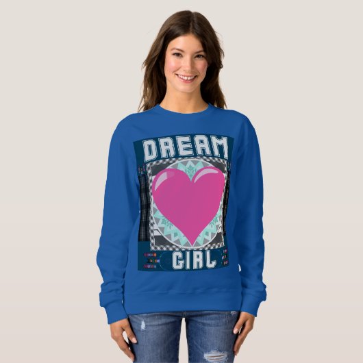 ドリームガールセーター スウェットシャツ (正面フル)