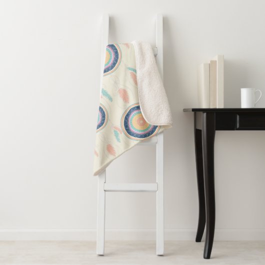 ドリームキャカラフルッチャー曼荼羅 シェルパブランケット (インサイチュ)