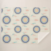 ドリームキャカラフルッチャー曼荼羅 シェルパブランケット (正面(横))