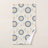 ドリームキャカラフルッチャー曼荼羅 バスタオルセット (ハンドタオル)