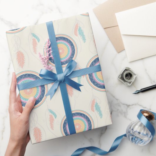 ドリームキャカラフルッチャー曼荼羅 ラッピングペーパー (ギフト)