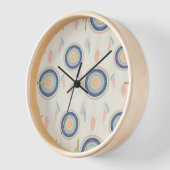 ドリームキャカラフルッチャー曼荼羅 壁時計 (傾斜)