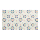 ドリームキャカラフルッチャー曼荼羅 枕カバー (裏面-左)