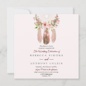 ドリームキャッター | シンプル スクエア ウェディング インビテーション (正面)