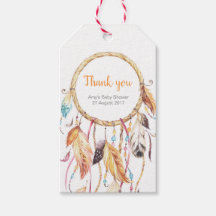 ドリームキャッチャーありがとうラベル |メッセージカード