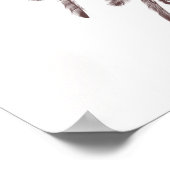 ドリームキャッチャーと引用文ポスター ポスター (角)