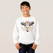 ドリームキャッチャーと羽毛シャツ（幅） Tシャツ (正面フル)