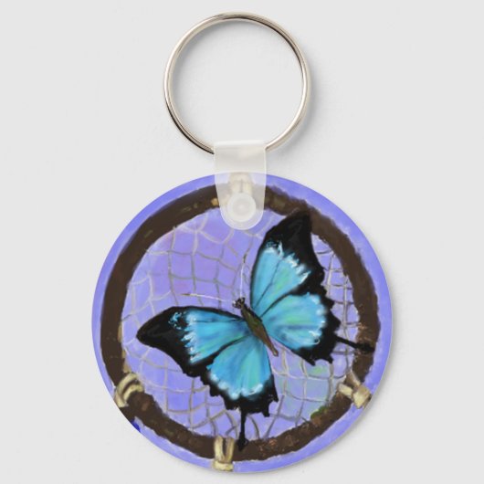 ドリームキャッチャーのキーチェーン キーホルダー (正面)