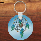 ドリームキャッチャーのキーチェーン キーホルダー (正面)