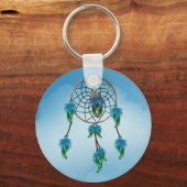 ドリームキャッチャーのキーチェーン キーホルダー (正面)