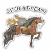 ドリームキャッチャーのベイホース シール (正面)
