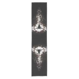 ドリームキャッチャーのペンタグラム ショートテーブルランナー