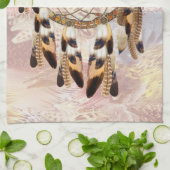 ドリームキャッチャーのホームデコール キッチンタオル (折り畳み)