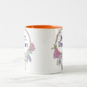 ドリームキャッチャーのマグカップ ツートーンマグカップ (中央)