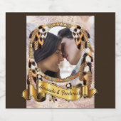 ドリームキャッチャーの結婚式 スパークリングワインラベル (シングルラベル)