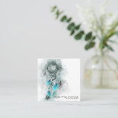 *~*ドリームキャッチャーの聖なるシャーマン スクエア名刺 (スタンド正面)