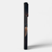 ドリームキャッチャーアートの神秘的な宇宙のフクロウ Case-Mate iPhoneケース (裏面 / 右)