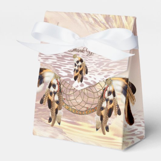 ドリームキャッチャーウェディング フェイバーボックス (正面サイド)