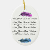 ドリームキャッチャーオーナメントホームデコールギフト – お気に入り セラミックオーナメント (裏面)