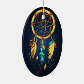 ドリームキャッチャーオーナメントホームデコールギフト – お気に入り セラミックオーナメント (右)