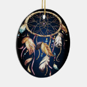 ドリームキャッチャーオーナメントホームデコールギフト/ラベル セラミックオーナメント (右)