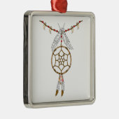 ドリームキャッチャーオーナメント メタルオーナメント (右)