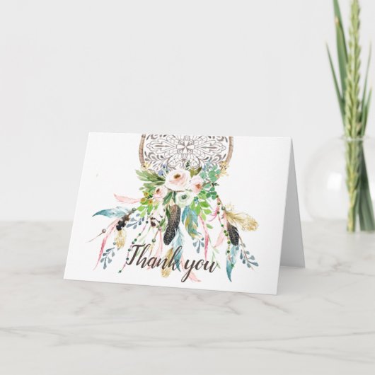 ドリームキャッチャーサンキューカード サンキューカード (正面)