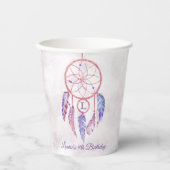 ドリームキャッチャースリープバーエイジバースデーパーティー 紙コップ (正面)
