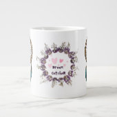 ドリームキャッチャーデザインマグ ジャンボコーヒーマグカップ (正面)