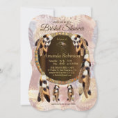 ドリームキャッチャーブライダルシャワー 招待状 (正面)