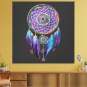 ドリームキャッチャープリントデザイン キャンバスプリント (インサイチュ (リビング))