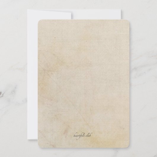 ドリームキャッチャーベビーシャワー 招待状 (裏面)