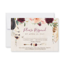 ドリームキャッチャームーンピーチ&ブルガンディボホ結婚ズ