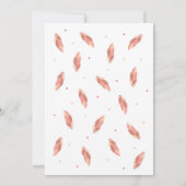 ドリームキャッチャーワイルド·ワン誕生日招待状 招待状 (裏面)