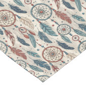 ドリームキャッチャー付きトライバルテーブルランナー ロングテーブルランナー (コーナー)