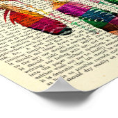 ドリームキャッチャー先住民アメリカンスピリチュアル ポスター (角)