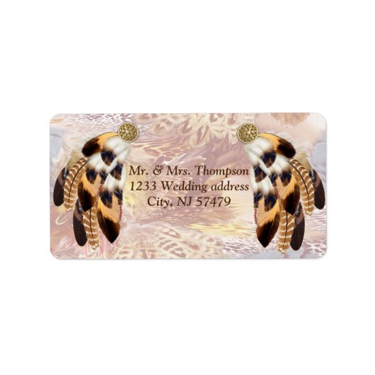 ドリームキャッチャー固定 ラベル (正面)