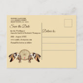 ドリームキャッチャー日付を保存 案内ポストカード (裏面)