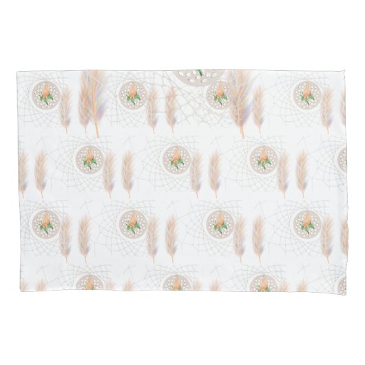 ドリームキャッチャー枕ケース 枕カバー (正面)