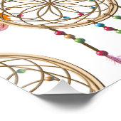 ドリームキャッチャー模様 ポスター (コーナー)