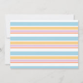 ドリームキャッチャー生まれたばかりの新生児誕生のお知らせ 案内状 (裏面)