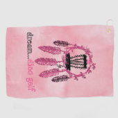 ドリームキャッチャー用ディスクゴルフタオル ゴルフタオル (横)