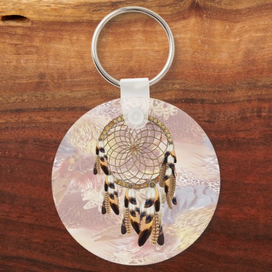 ドリームキャッチャー結婚のゲストの贈り物 キーホルダー (正面)