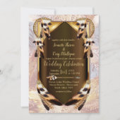 ドリームキャッチャー結婚ズ 招待状 (正面)